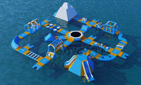 Ice Storm Inflatable Floating Water Park JC-APM023 (4)