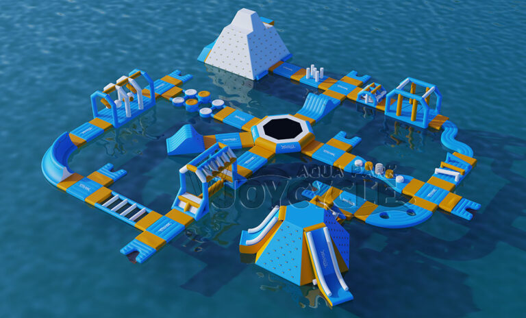 What is an Inflatable Floating Water Park Made Of?