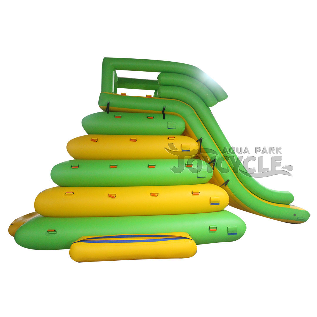 Inflatable Floating Tube Tower Slide JC-22032 - Joycycle Aqua Park